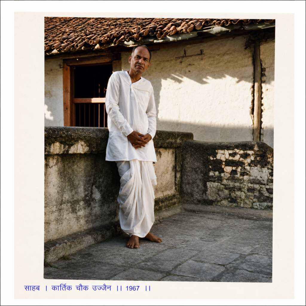 Sahab — Kartik Chowk, Ujjain — 1967.